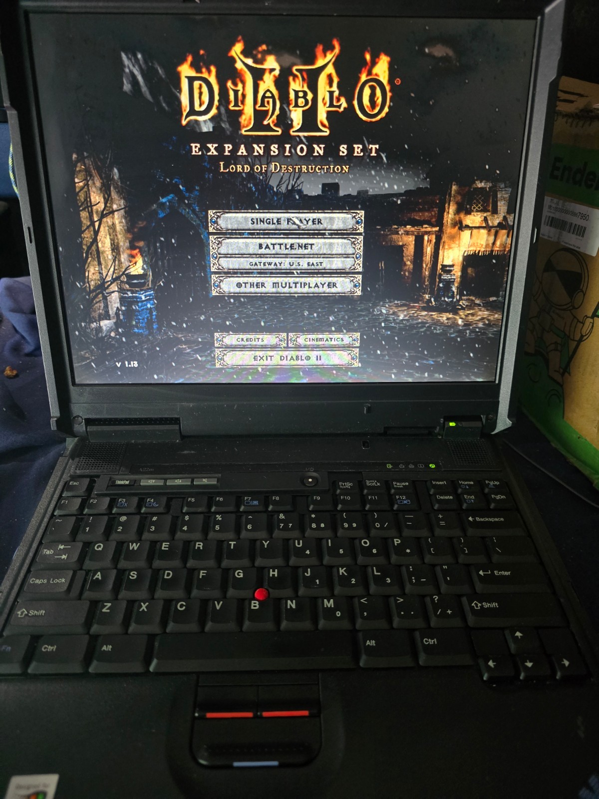 ThinkPad A22m Windows 98 w/recovery disc,Game controller,512 ram,60gb hard drive