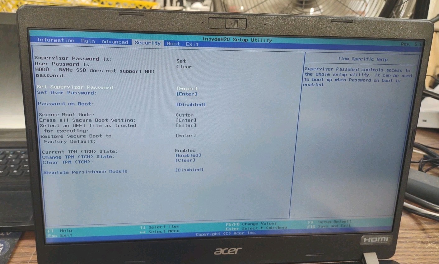 Acer TravelMate P215-53 N19Q8 W/ I7-1165G7, 16GB, 1TB.