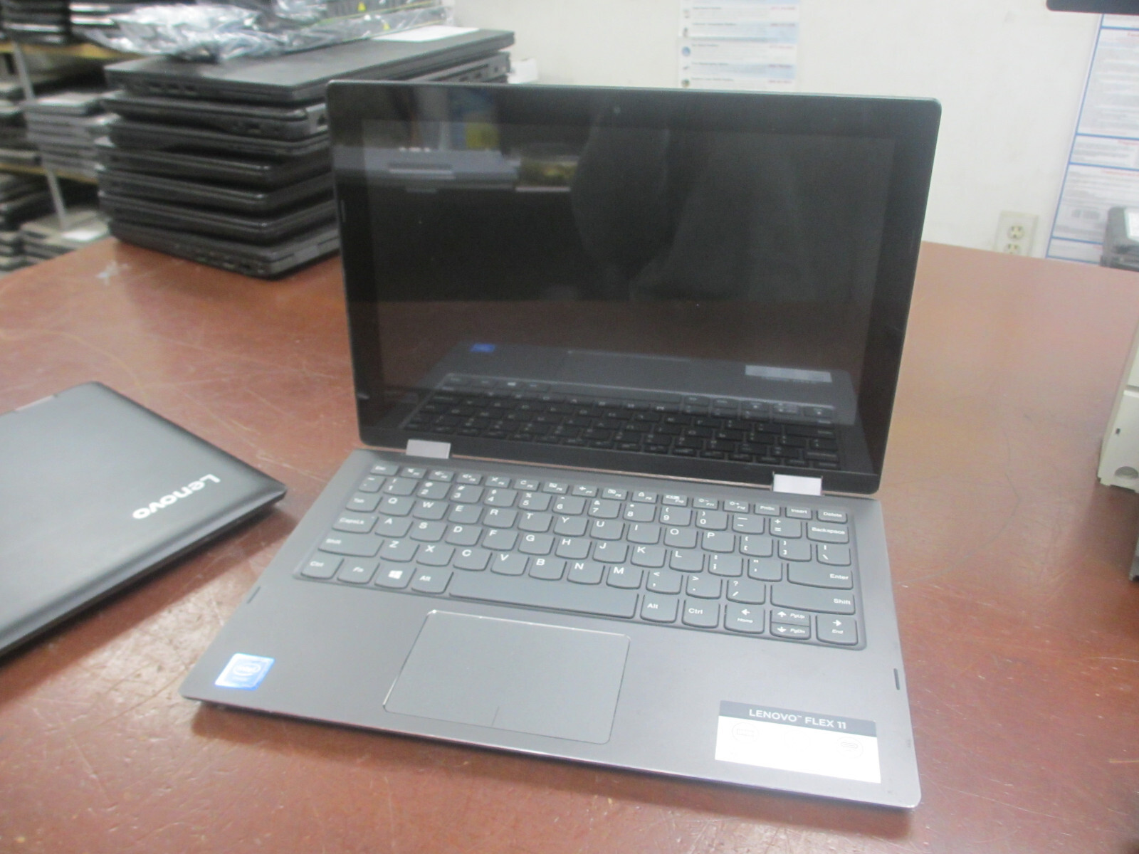Lot of 2 Lenovo Flex 6-11IGM Celeron N4000 1.10GHZ 4GB 64GB eMMC Touch Laptop