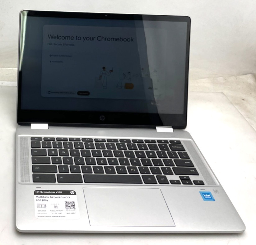 HP Chromebook X360 14″ 14b-cb0033dx Celeron N400 4gb Ram 64gb SSD Chrome OS