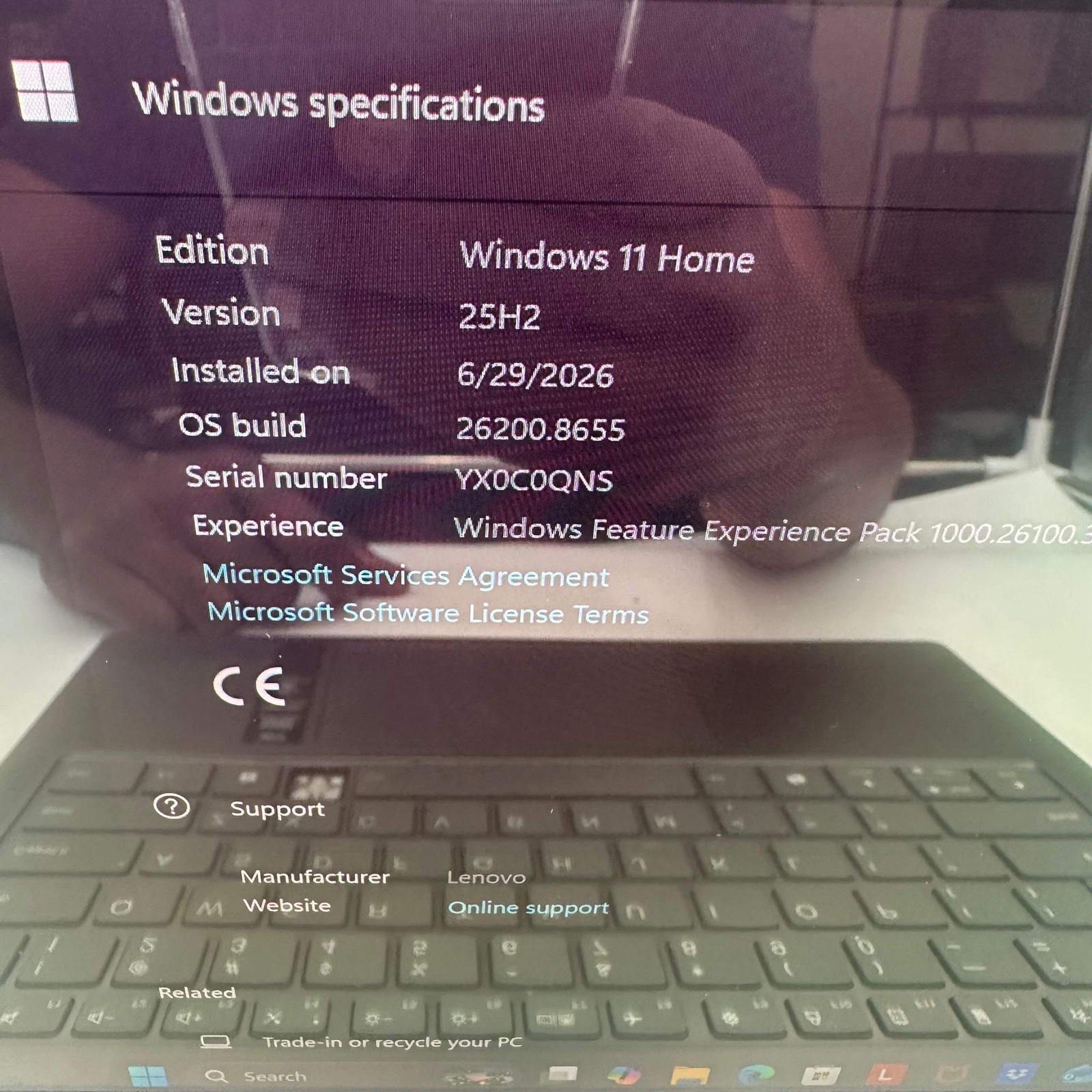 Lenovo Slim 7 14IMH9 14″ Touch Laptop Ultra 7 155H 16GB 512GB SSD READ