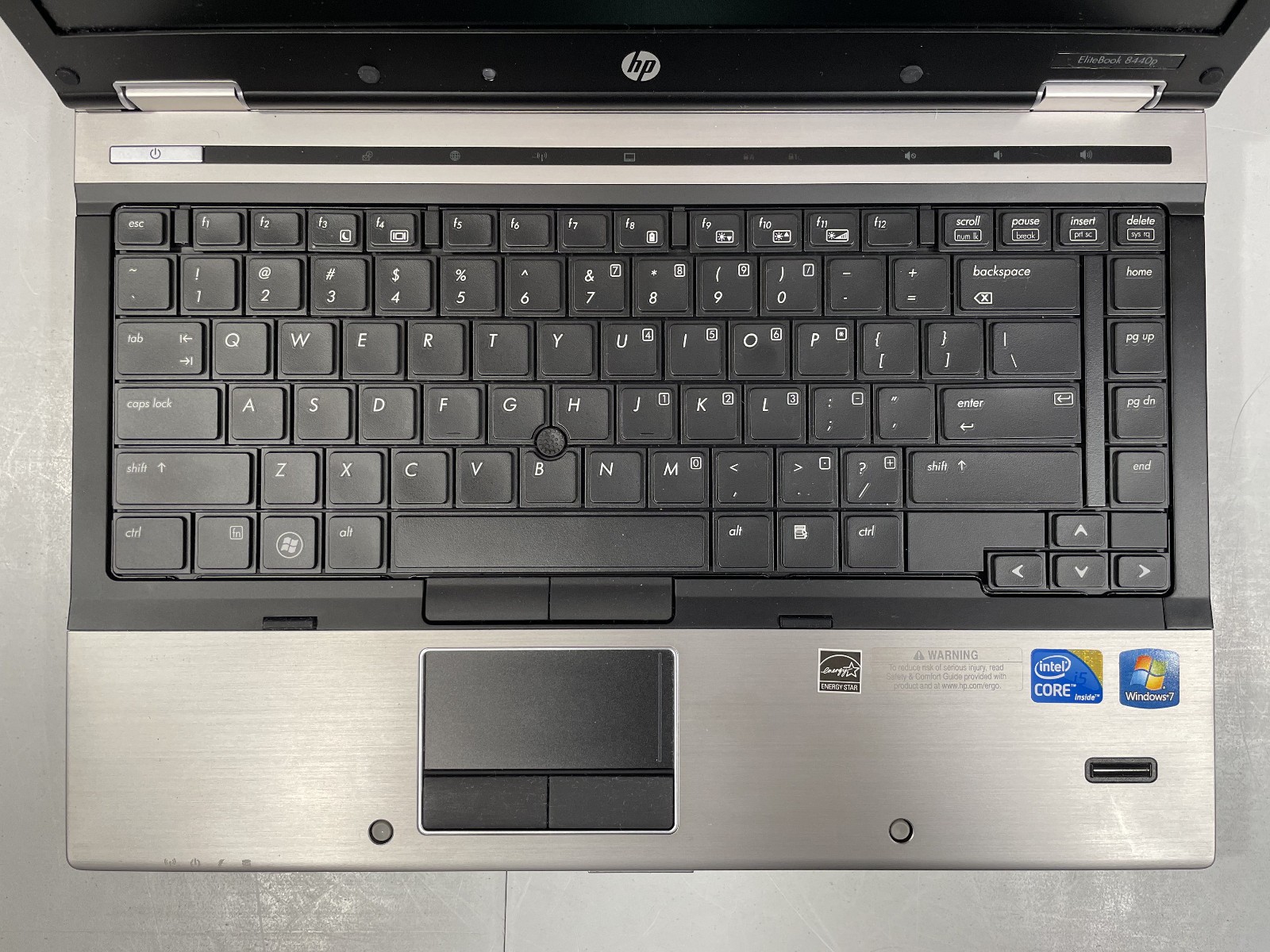 RESTORED HP Elitebook 8440p Windows XP Vintage Retro Gaming Laptop PC
