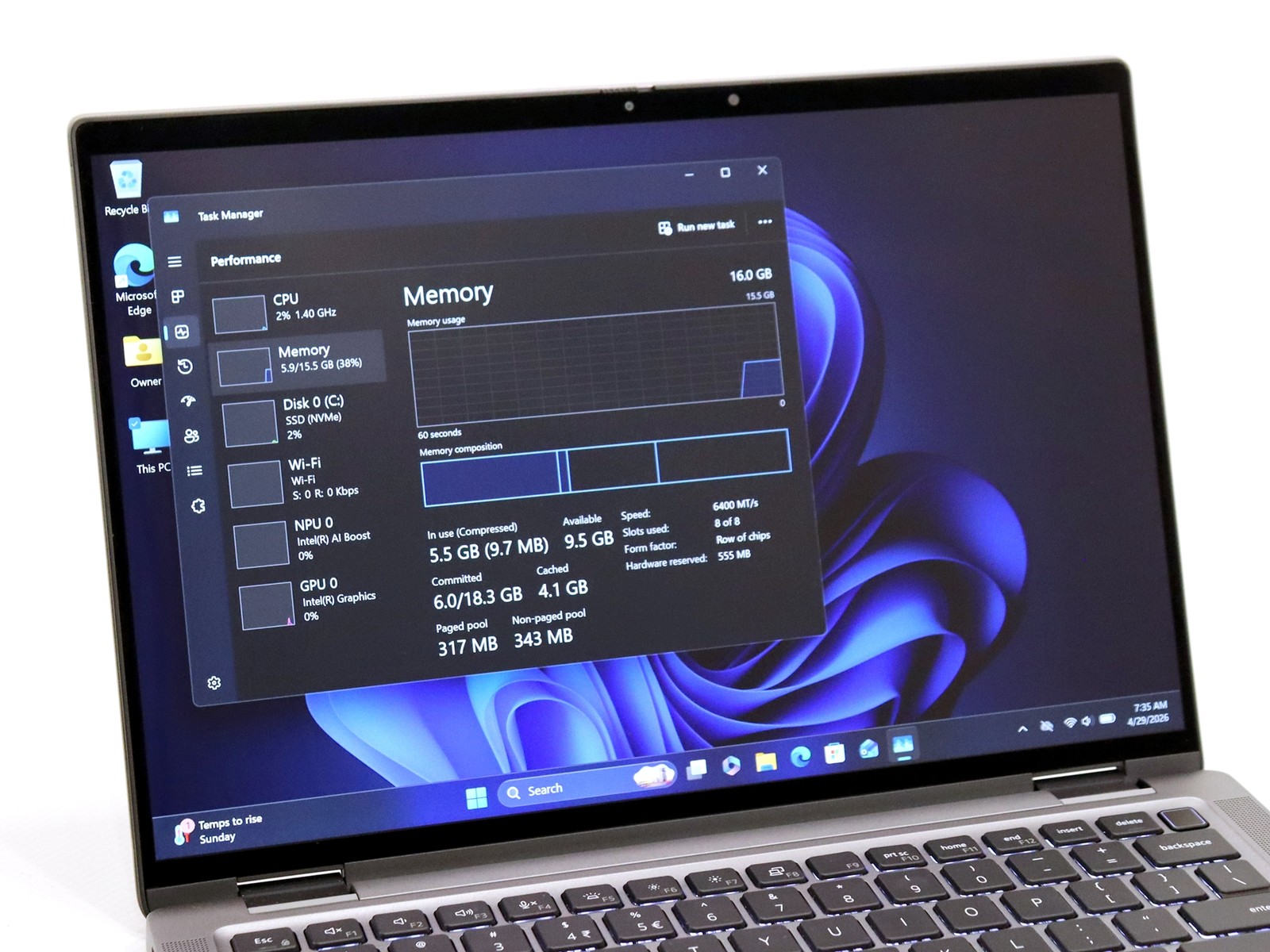 Dell Latitude 7450 14.0″ Touch Ultra 5 135U 16GB 256GB NVMe W11P + Warranty 2027