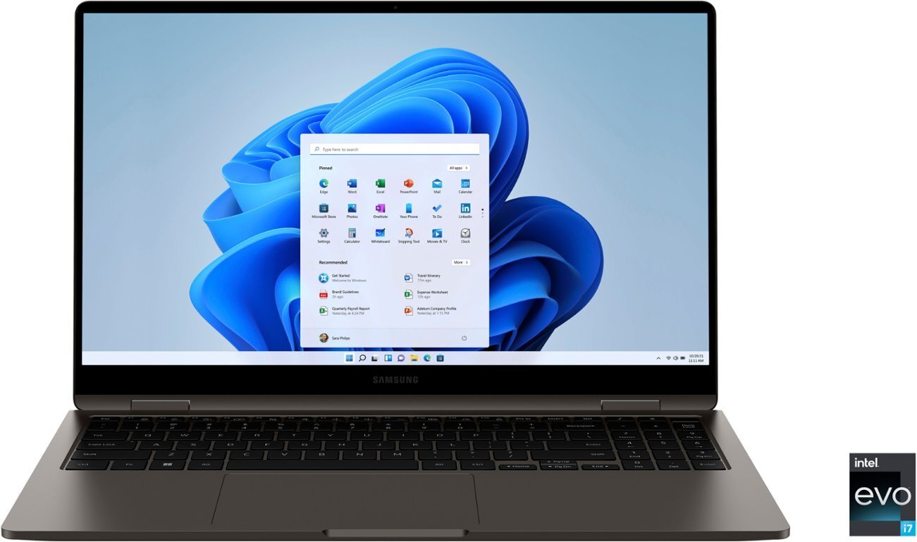 Samsung Galaxy Book3 360 2-in-1 15.6″ FHD AMOLED Touch Screen Laptop Intel