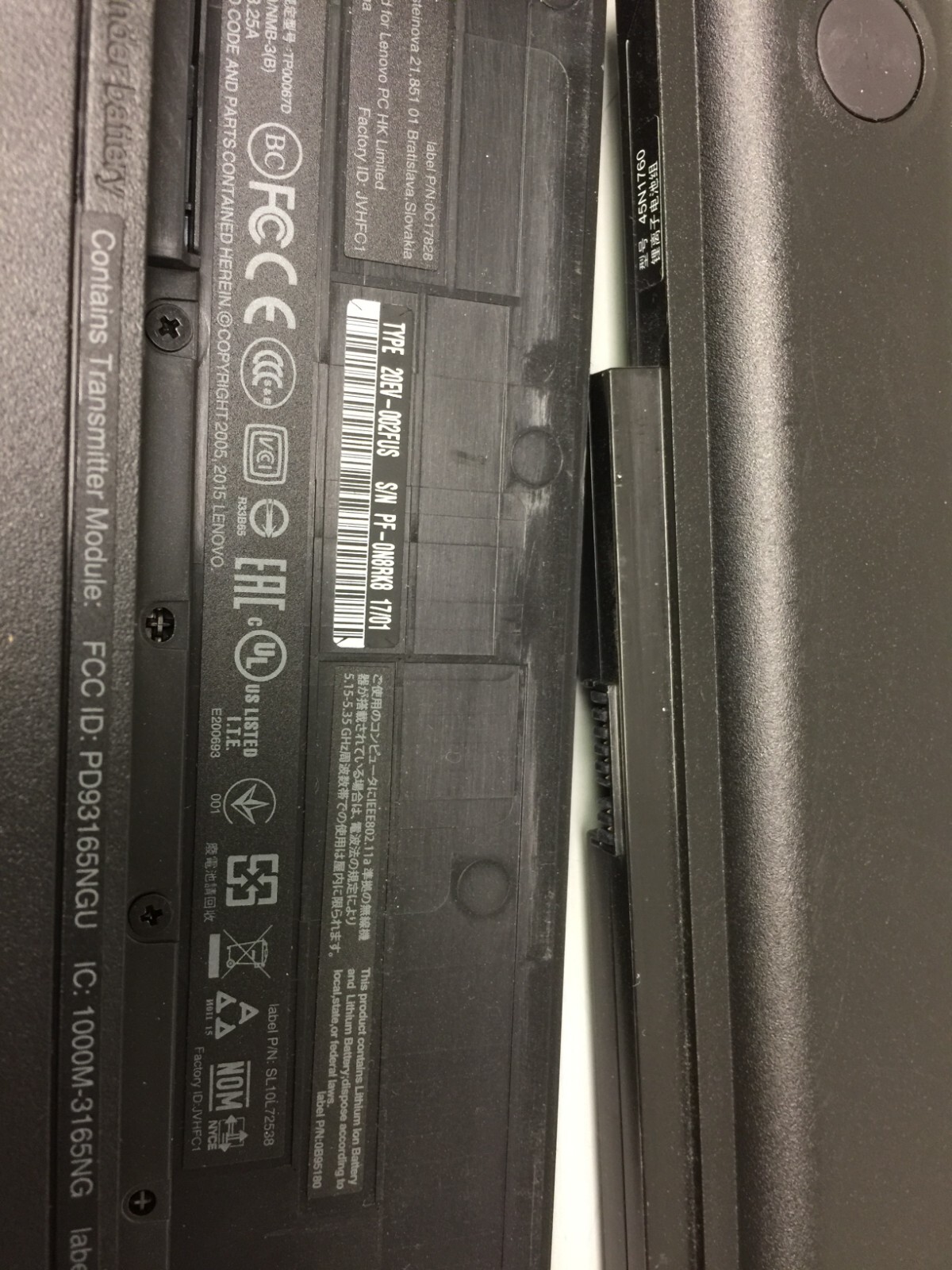 LENOVO THINKPAD E560 Intel Core i5 6th gen 2.30 GHz 8GB RAM 240 GB SSD