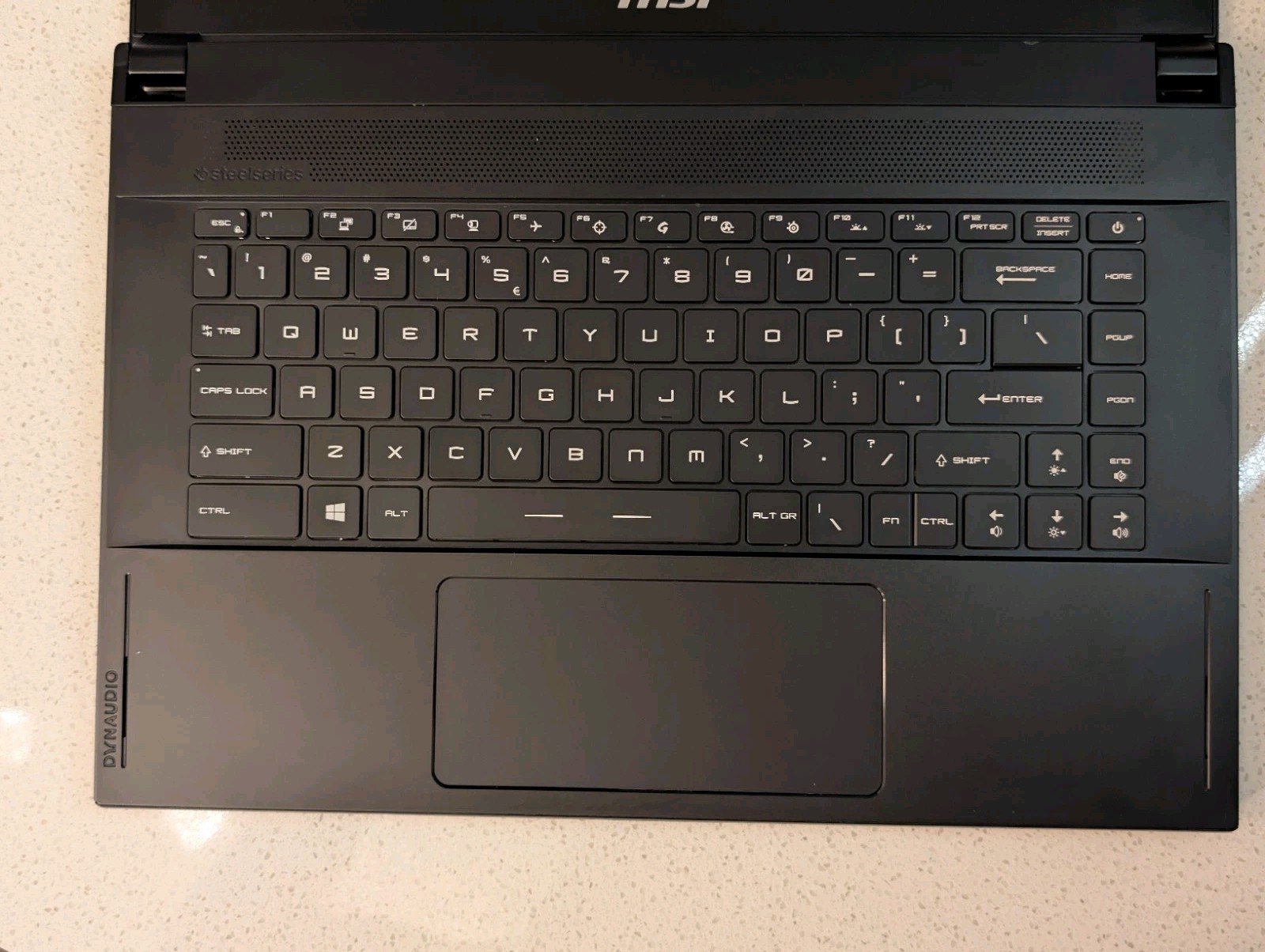 MSI GS66 Stealth 10SE-044US CHASSIS (Screen,Keyboard,Battery,Touchpad,Hinges..)
