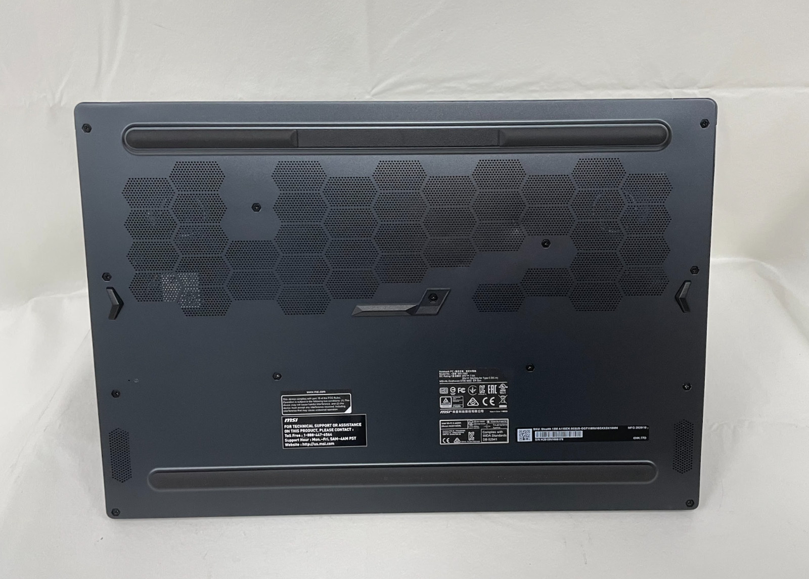 MSI – Stealth 15m 15.6″ Gaming Laptop, Intel Core i7, NVIDIA GeForce RTX 2060