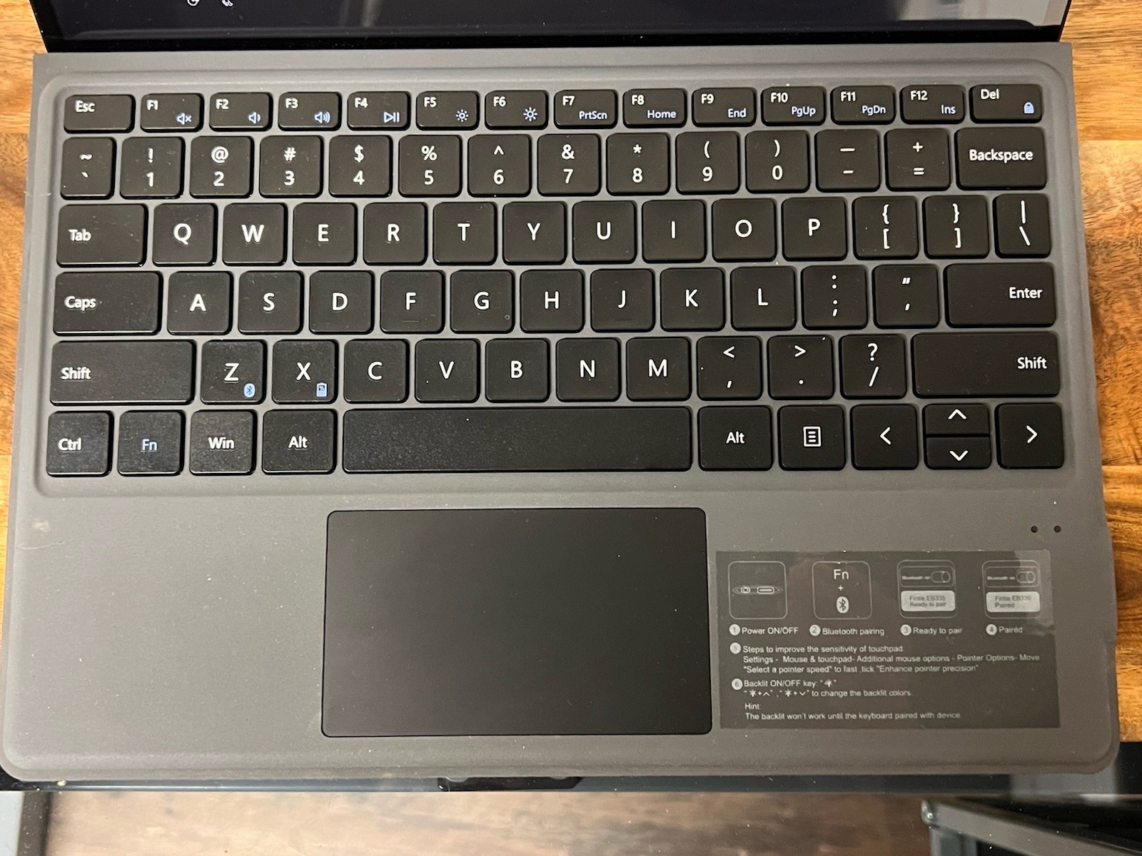 Microsoft Surface Pro X (Model 1876) 128 G w/ Keyboard And Kickstand – WORKING