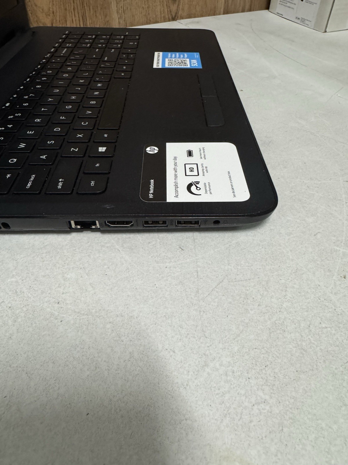 HP 15-ba009dx AMD A6 4GB 500GB HDD 15.6” Laptop No OS Tested