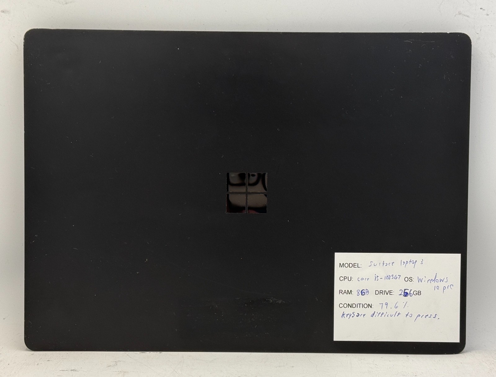 Microsoft Surface Laptop 3 i5-1035G7 1.2GHz 8GB RAM 256GB SSD