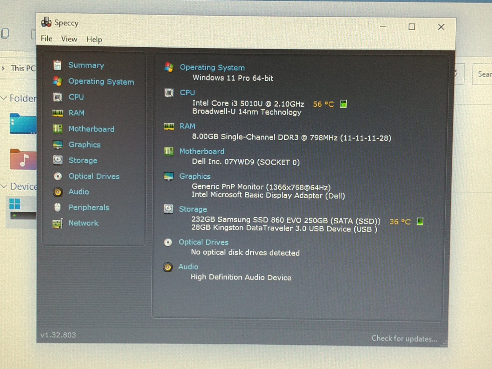 Dell latitude E5450 14” i3-5010U 2.1ghz 8gb ram 256gb ssd charger *READ 9HP7V32