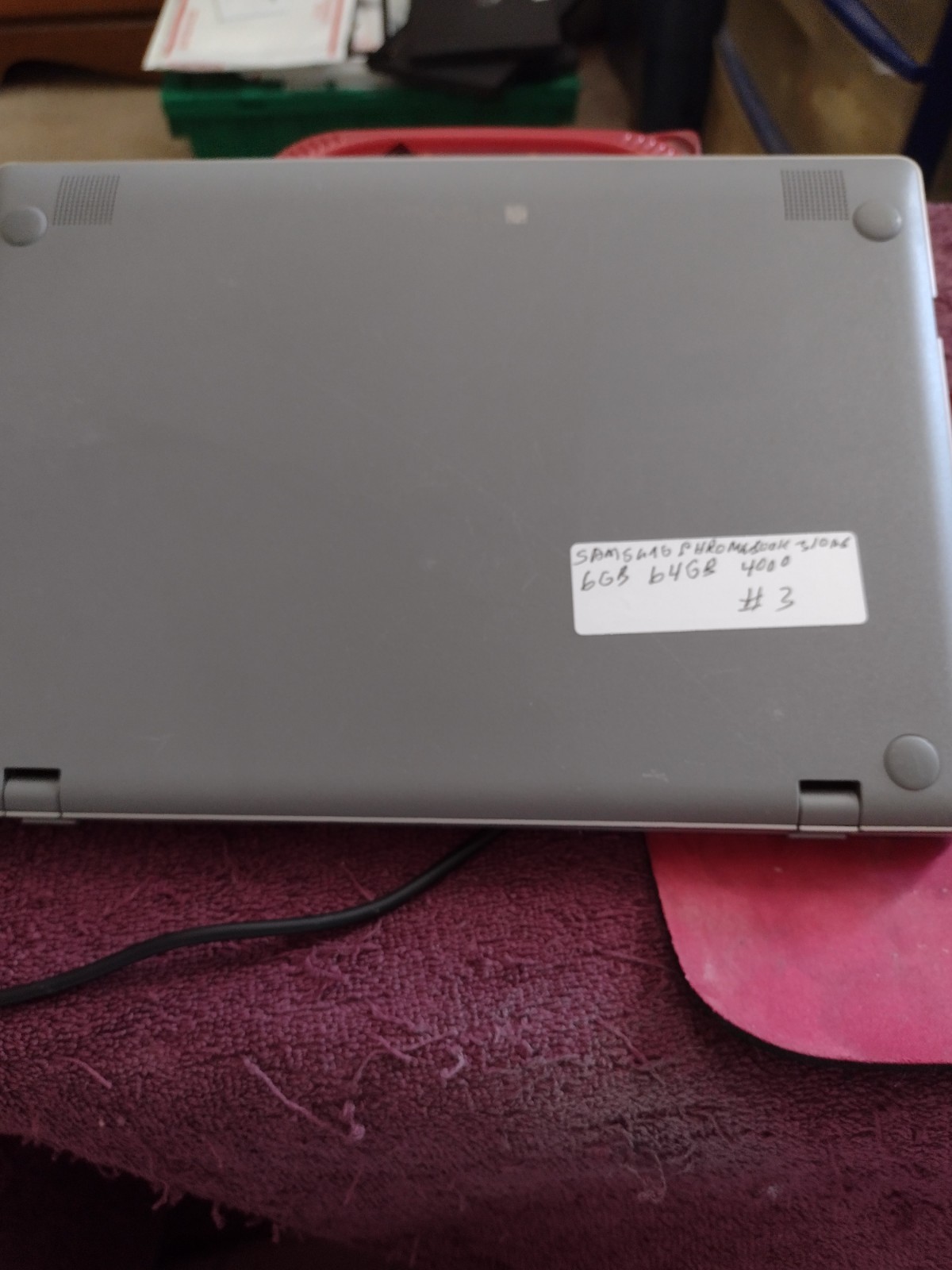 SAMSUNG XE310XBA K01US Chromebook 4 11.6″ Intel N4000 6GB 64GB nice clean RARE
