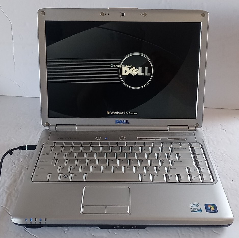 DELL INSPIRON 1420 14″ INTEL CORE 2 DUO CPU 2.40 GHz 4GB 320GB Win 7 PRO