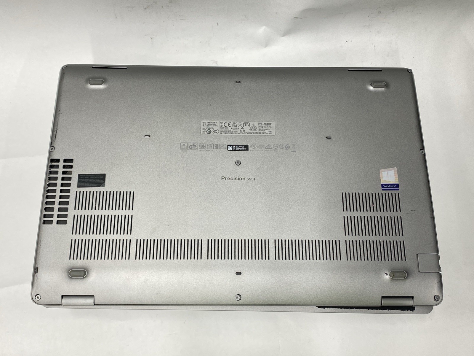Lot of (4) Dell Precision 3551 – FHD – i7-10850H – No RAM/SSD/OS – READ