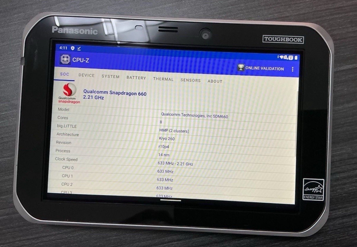 Tablet PANASONIC TOUGHPAD FZ-S1 7″ Rugged