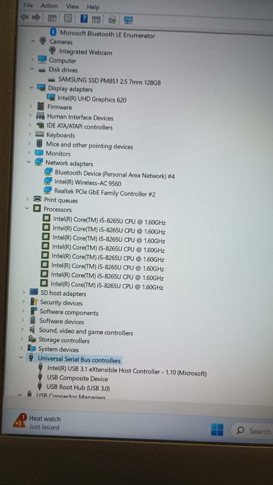 6193 Latitude 3400w/charger.i5-8265.8GB.128GB SSD.14″FHD.W11.Nice!