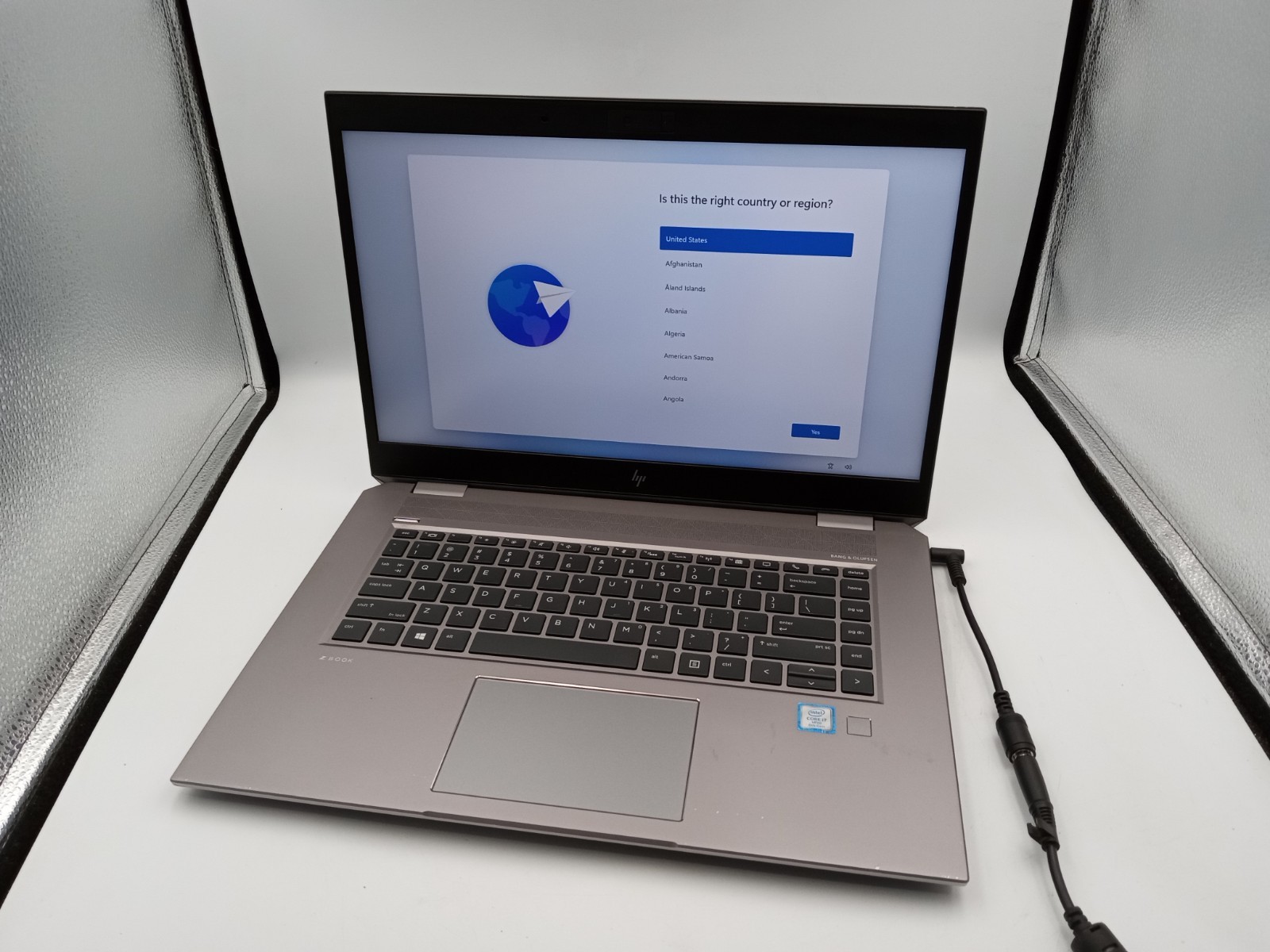 HP ZBook Studio G5 15″ Intel i7-8850H 4GB RAM 128GB SSD Windows 11 – NO BATTERY