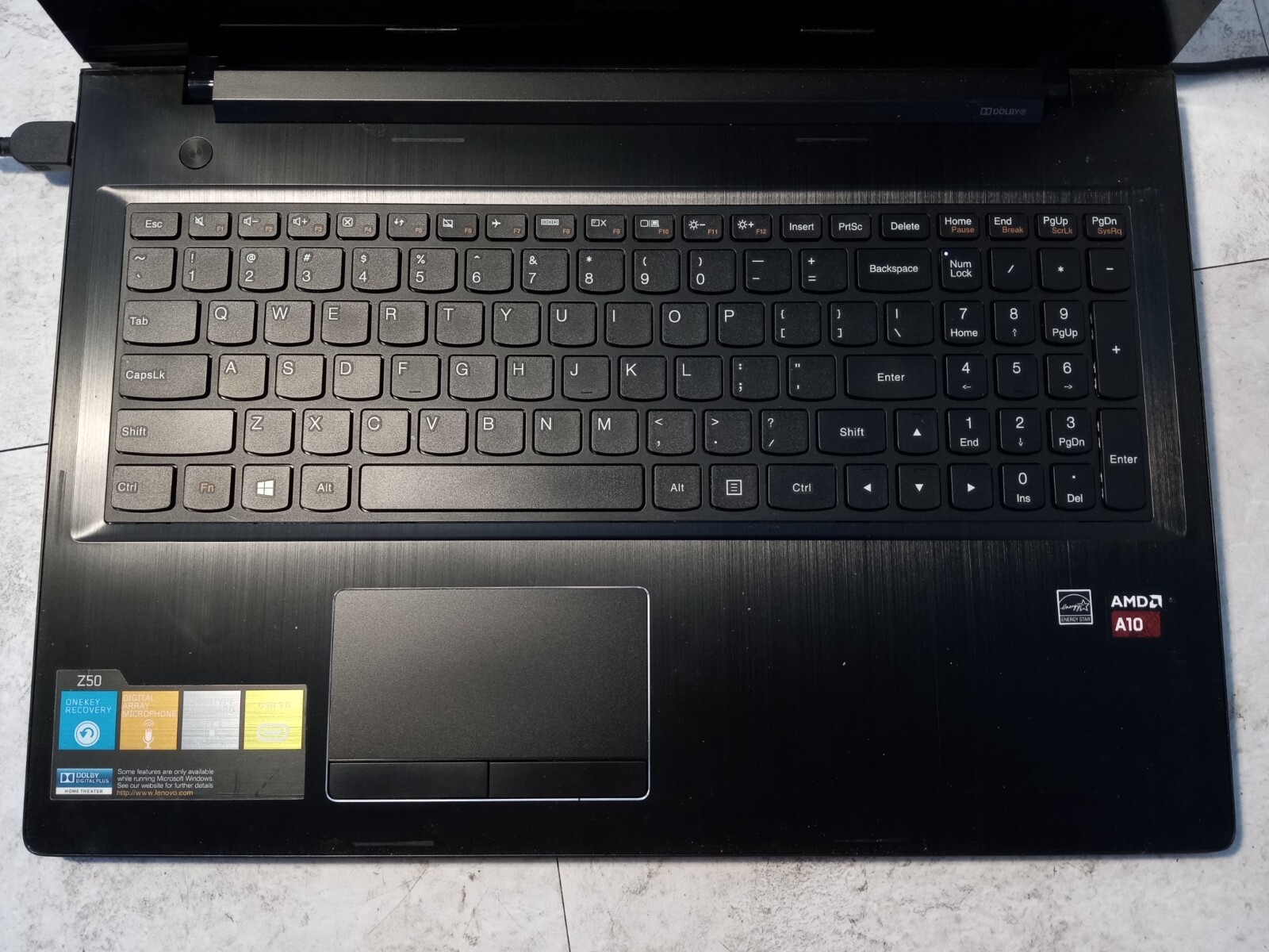 Lenovo Z50-75 15.6″ Laptop AMD A10-7300 Radeon R6 *READ -FM
