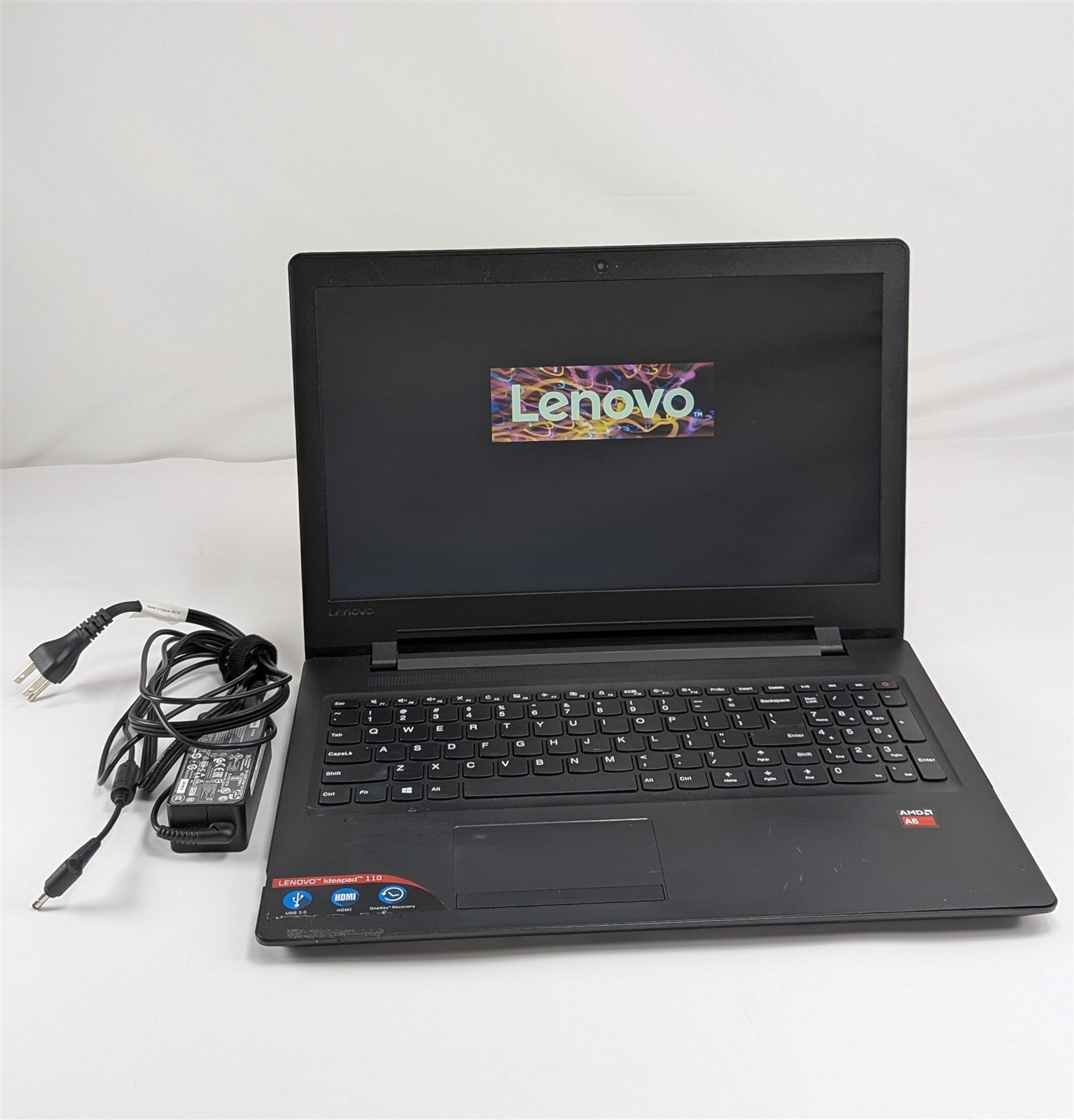 Lenovo IdeaPad 110 15.6” Touchscreen Laptop AMD A6-7310 4GB RAM No Storage Black
