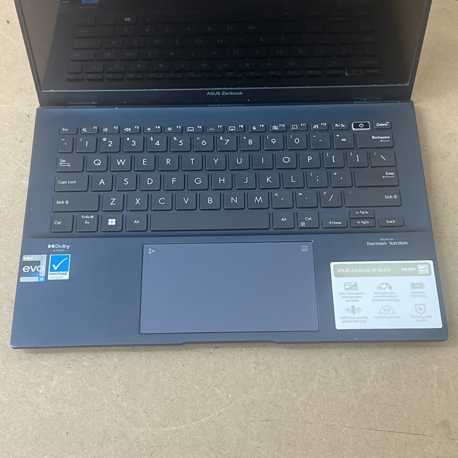 Asus ZenBook Pro OLED i5-1240P 8GB RAM 256GB SSD *READ DESC*