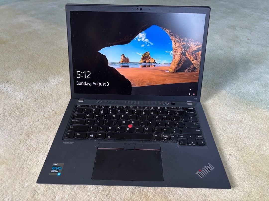Lenovo ThinkPad X13 Gen 2, 512GB SSD, Intel Core i5, 16GB RAM