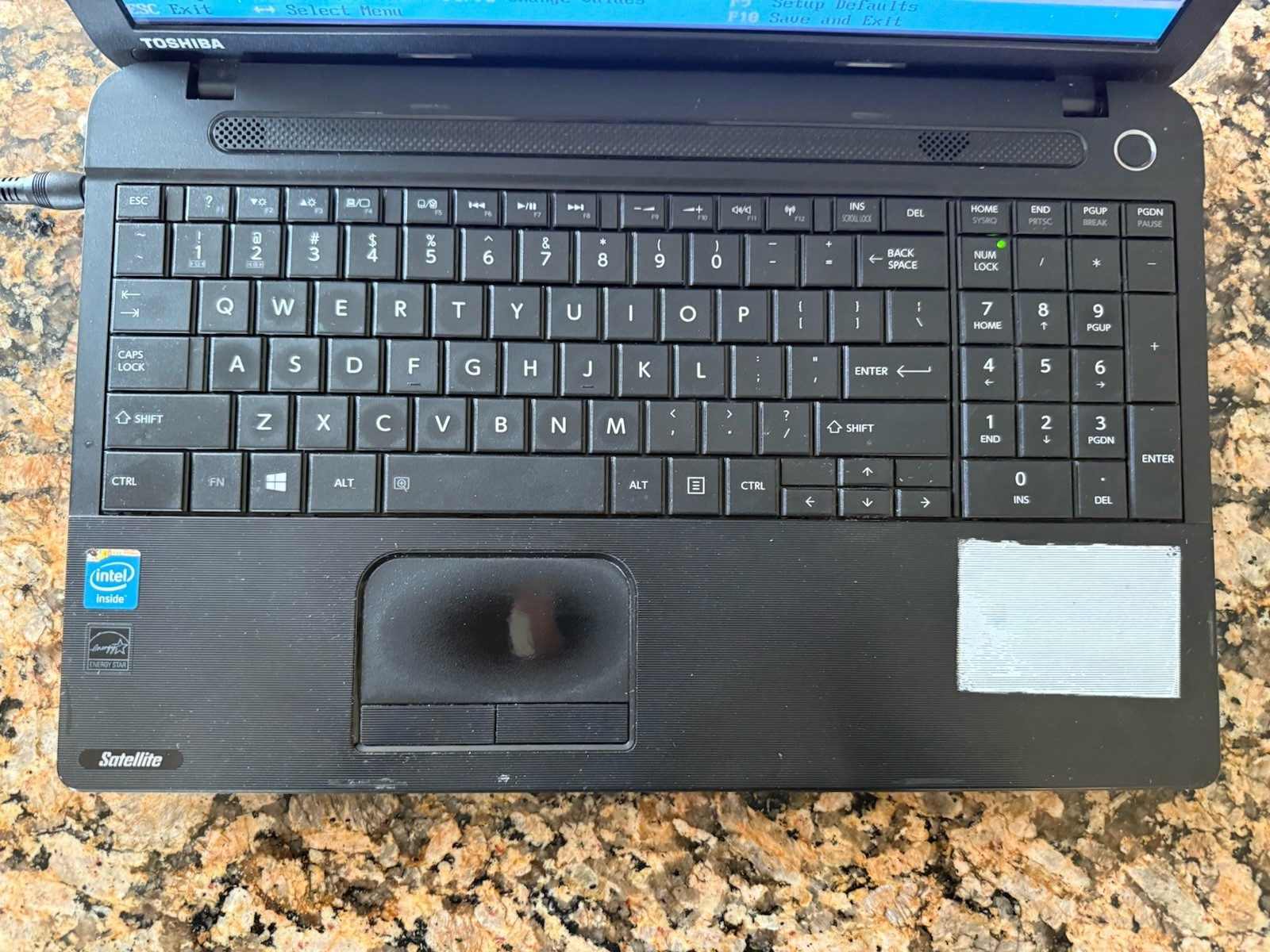 Toshiba Satellite C50-A Intel Celeron 1005M 1.90GHz 4GB RAM 500GB HDD (No OS)