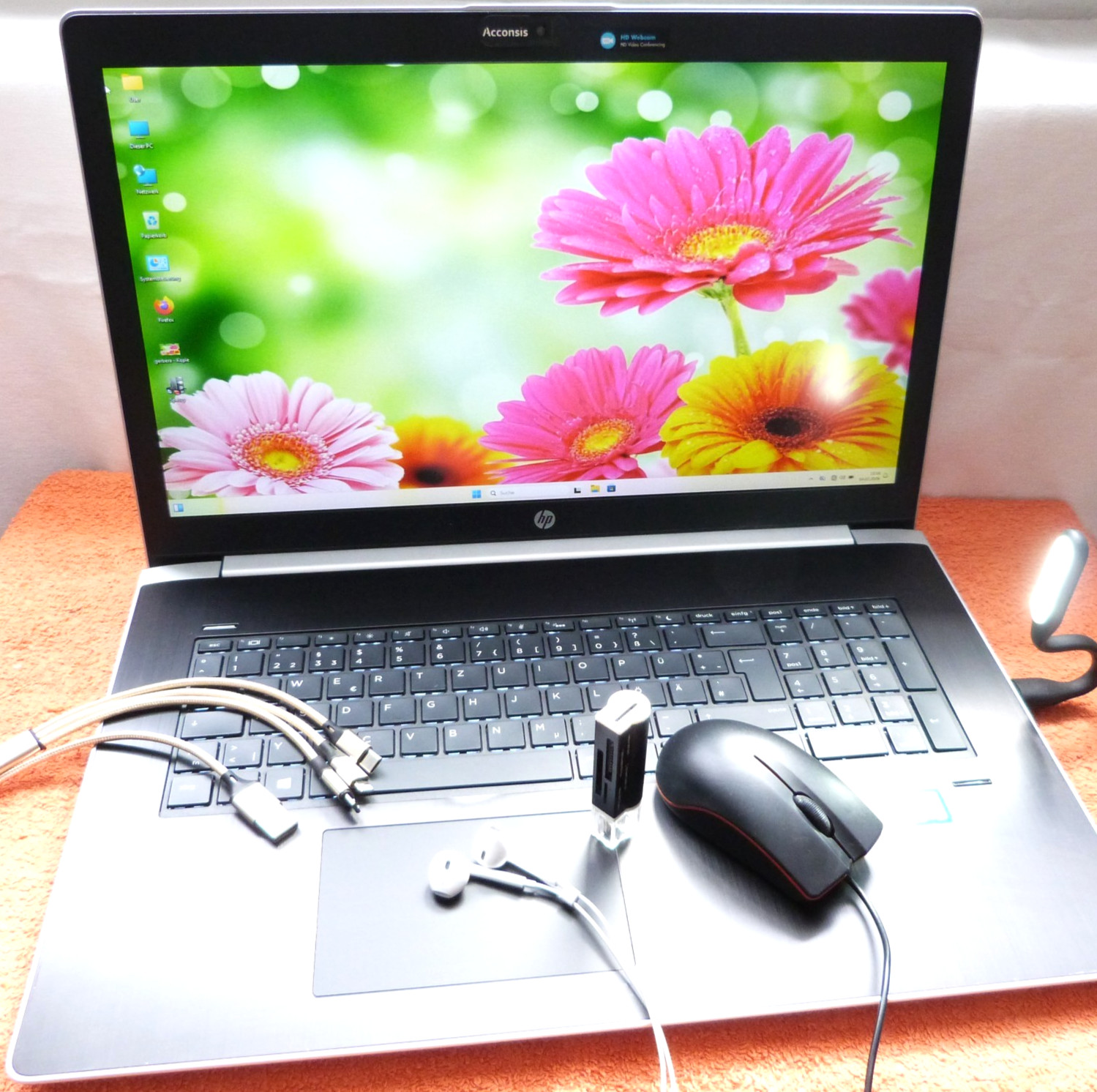 XXL SET I HP 470 G5 PROBOOK I 17 inch FULLHD I Intel SSD I Windows 11 PRO USBC