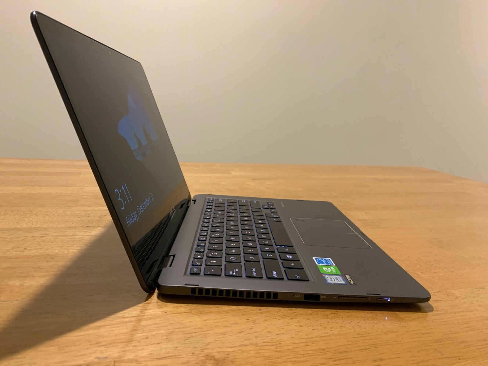 ASUS ZenBook 14” FHD 2-in-1 Laptop, Intel Core i7-8565U, 512GB SSD, Silver