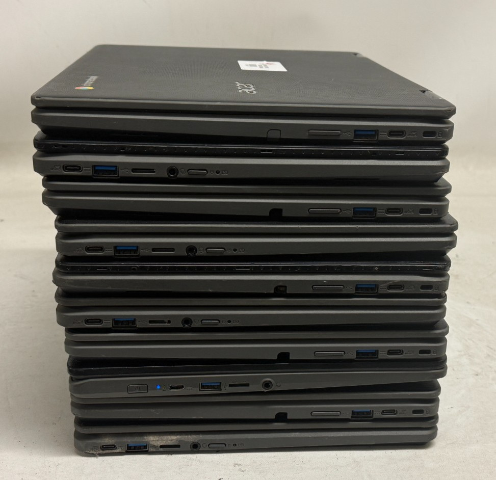Acer Chromebook Mixed 12″ (Celeron N – 4GB RAM – 32GB – PARTS) – Lot of 10