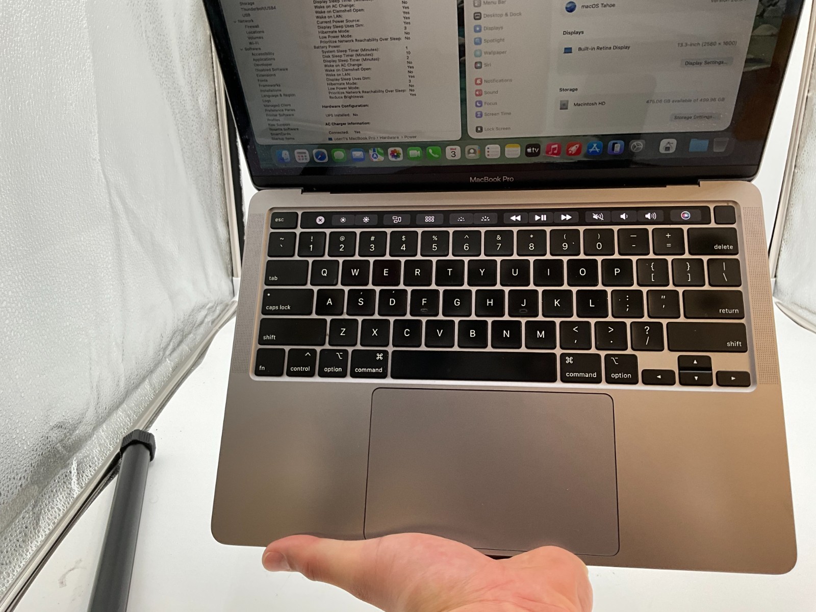 APPLE MacBook Pro 13 A2251 I5-1038NG7 16GB 512GB 2020* TAHOE C02FM3ADML7H