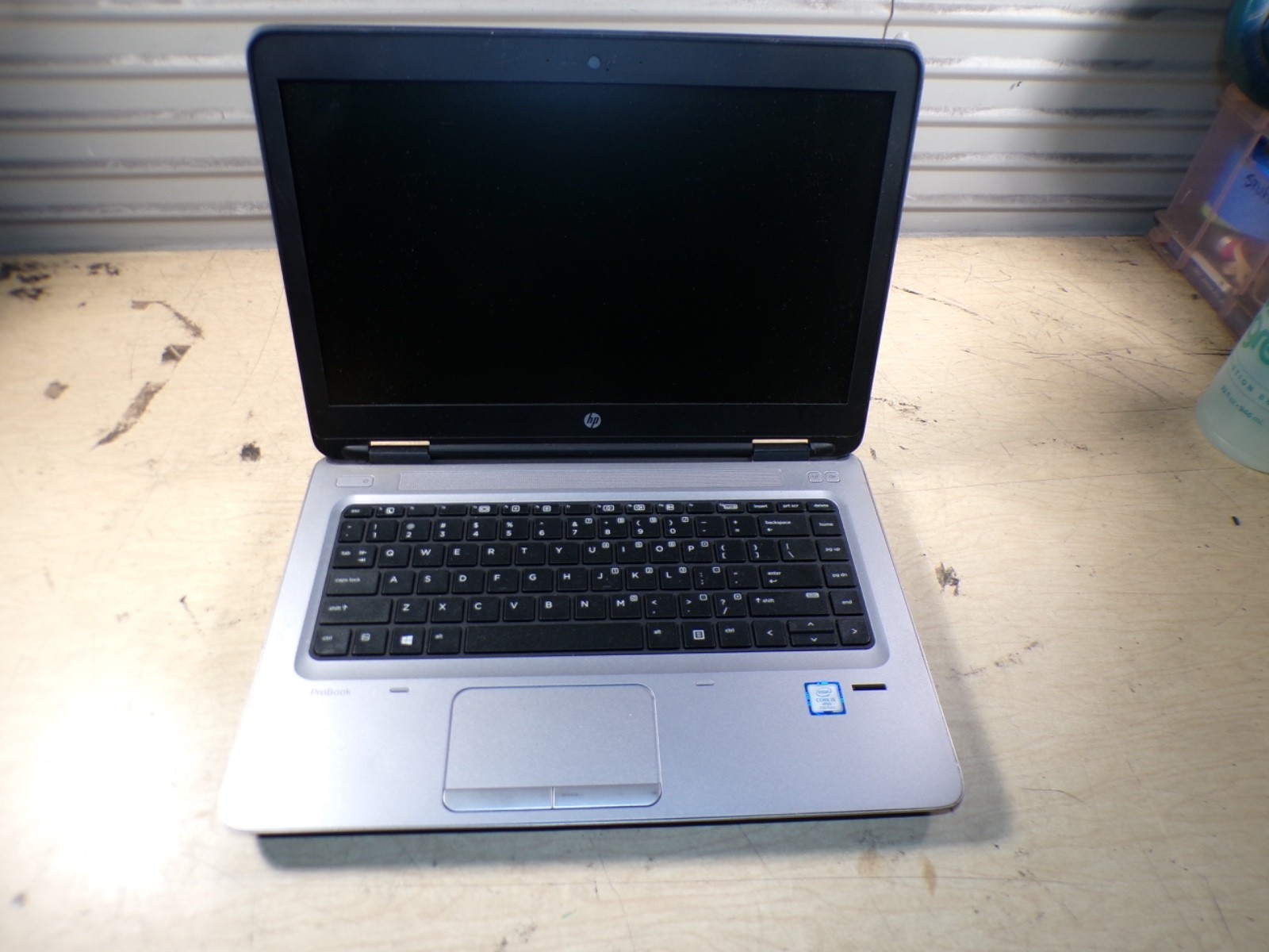 HP PROBOOK 640 G3 INTEL I5 7TH GEN 8GB RAM **POWER ON/ WATER DAMAGE **NO HD