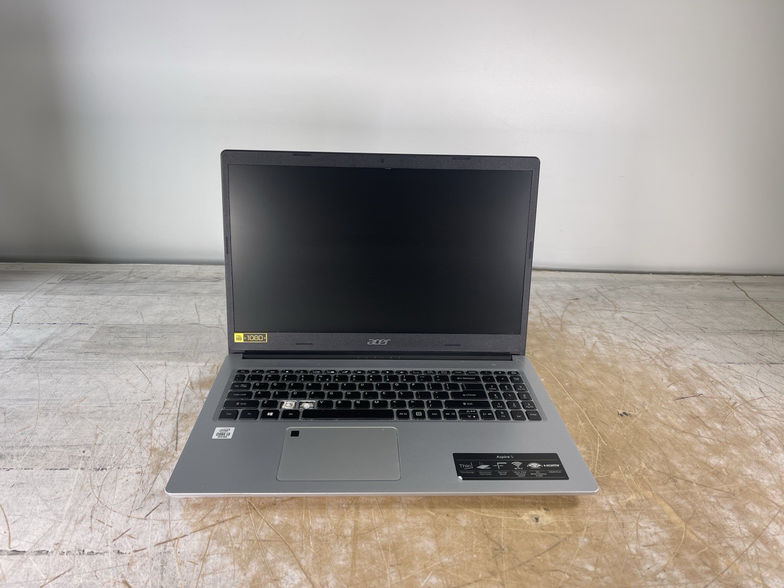 ACER ASPIRE 5 A515-55-378V i3-1005G1 @ 1.20GHz, 16GB RAM, NO HDD/OS – (PARTS)