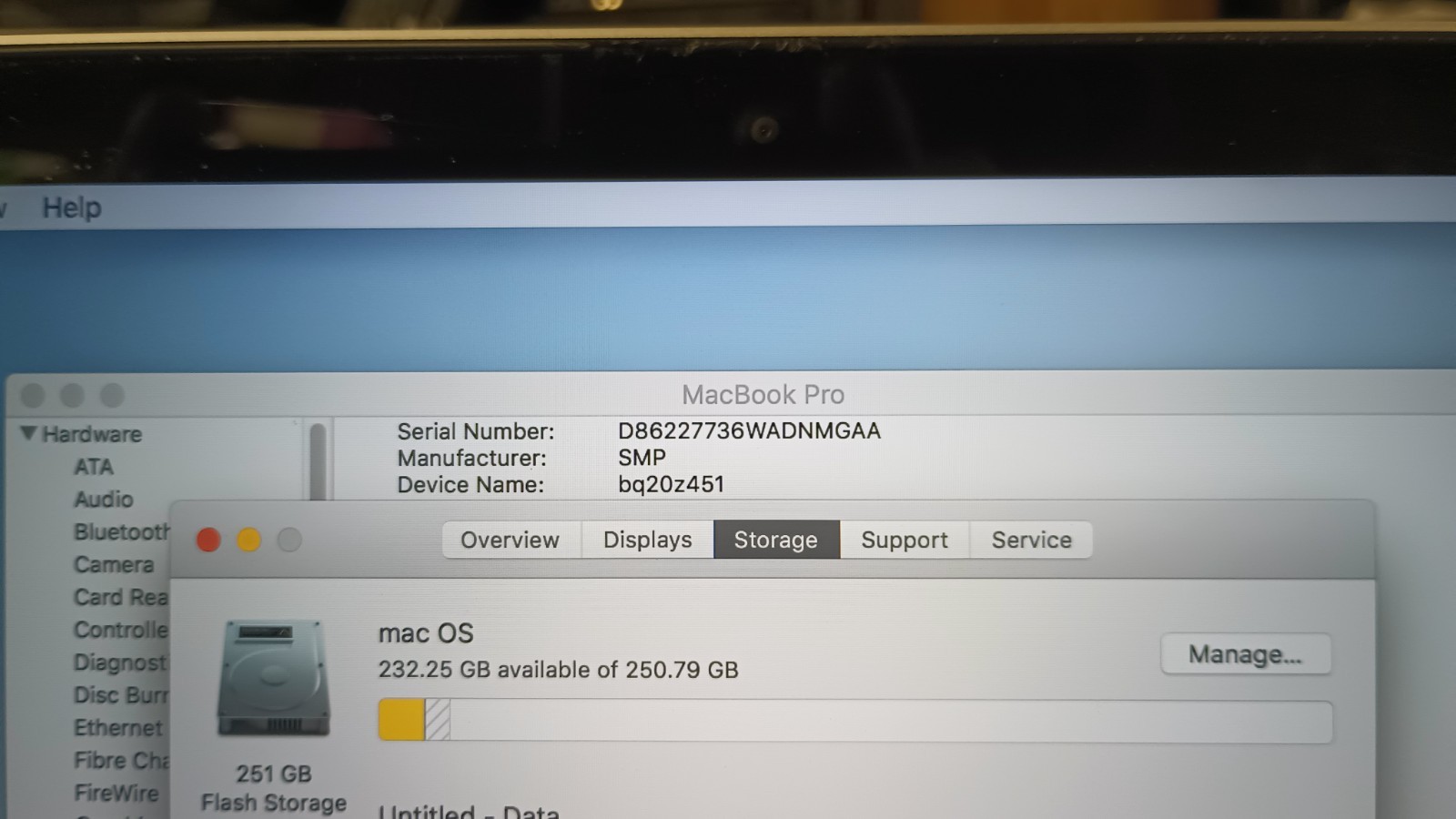 MacBookPro w/charger.i7-3720QM(4cores)Nvidia.16GB.256GB SSD.15.4″Retina.mac OS.