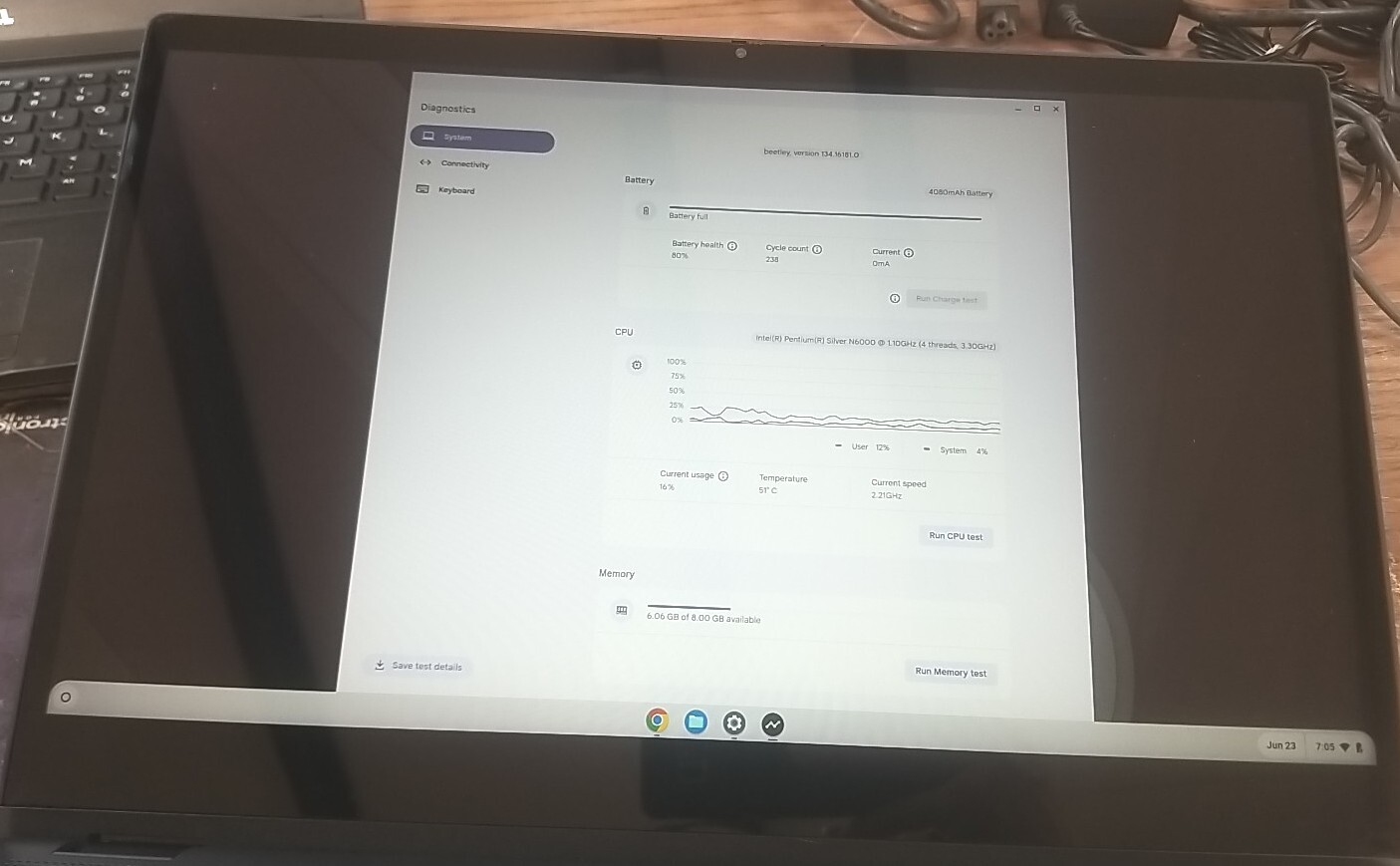 Lenovo IdeaPad Slim3 Chromebook 14″ Full HD Touch Laptop W/ PENTIUM Silver N6000