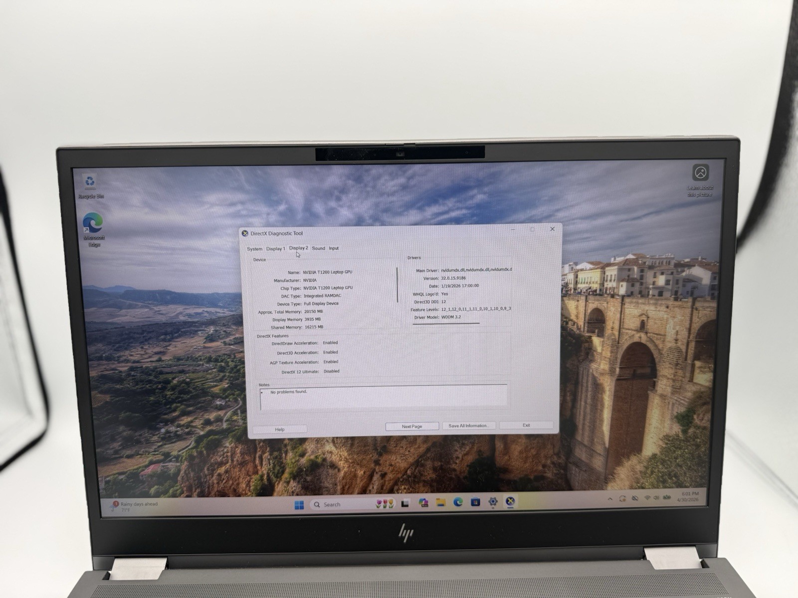 HP ZBook Fury 15.6” G8 WS – i7-11800H | 32GB RAM | 1TB SSD