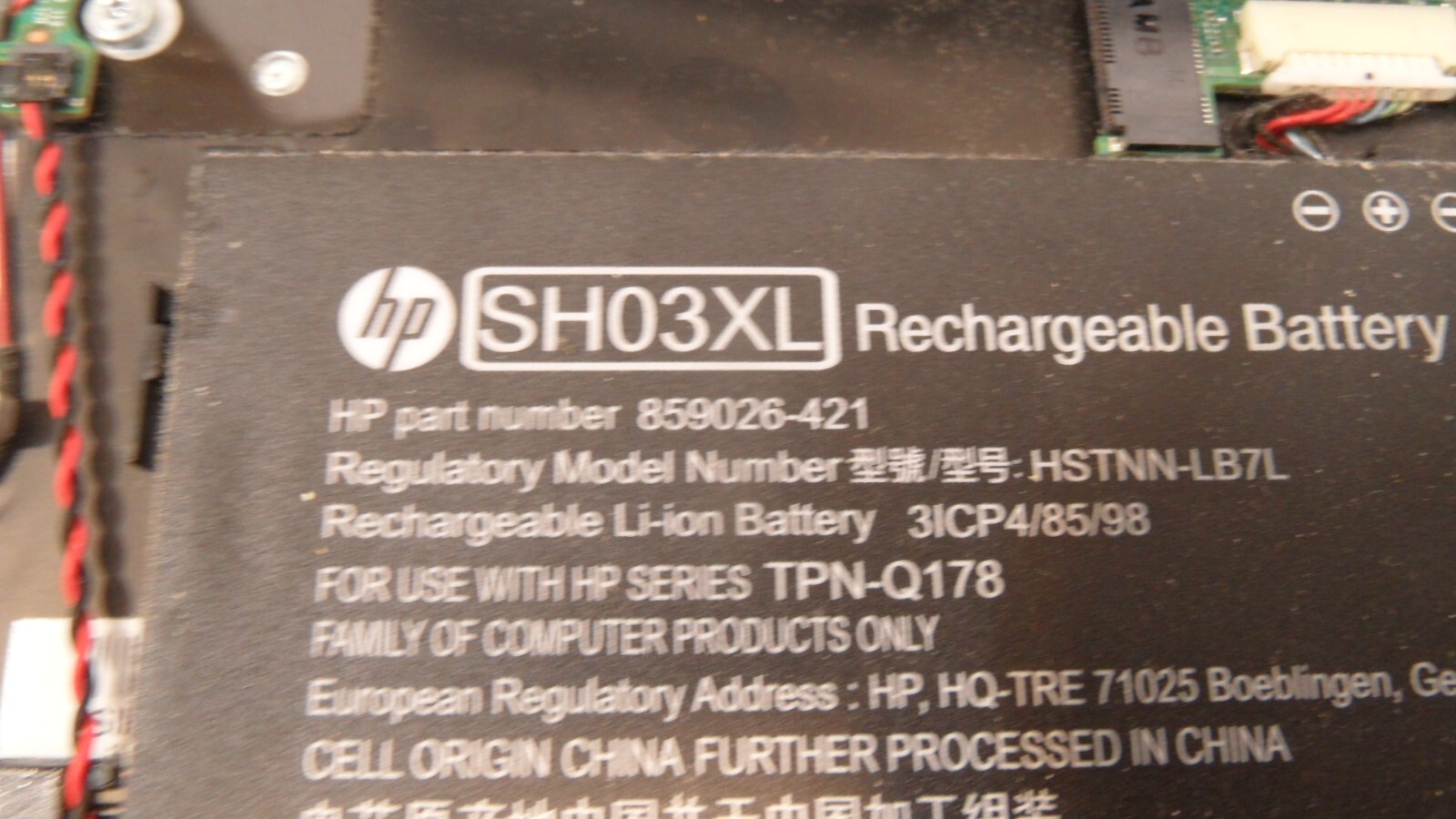 HP 13-ac013dx Laptop For Parts No Power Cracked Screen See Pictures