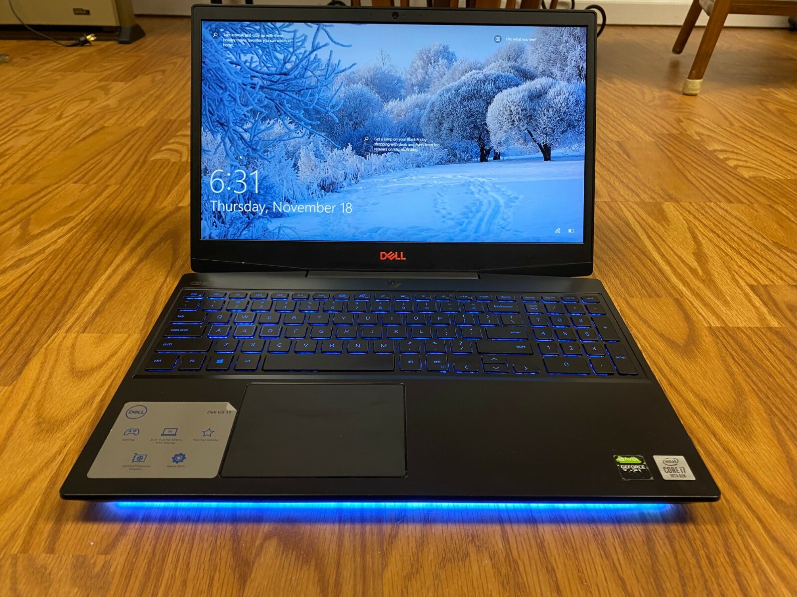 Dell G5 15 5500 i7-10750H 1TB RTX 2070 16GB 15.6″ FHD 144Hz Gaming Laptop (RGB)