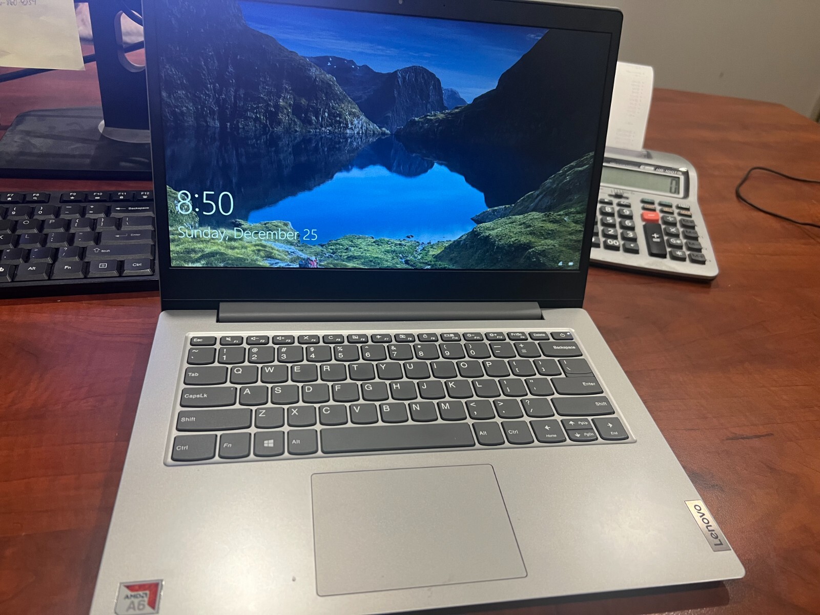 Lenovo IdeaPad 1 14″ (64 GB eMMC, AMD A6 A6-9220e, 1.60 GHz, 4GB) Laptop -…