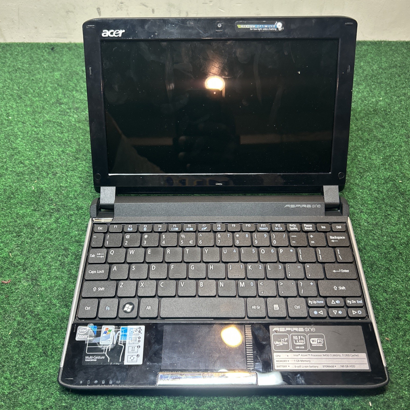 Acer Aspire One NAV50 10.1″ Laptop Intel Atom N450 1.66GHz 1GB RAM 160GB HDD