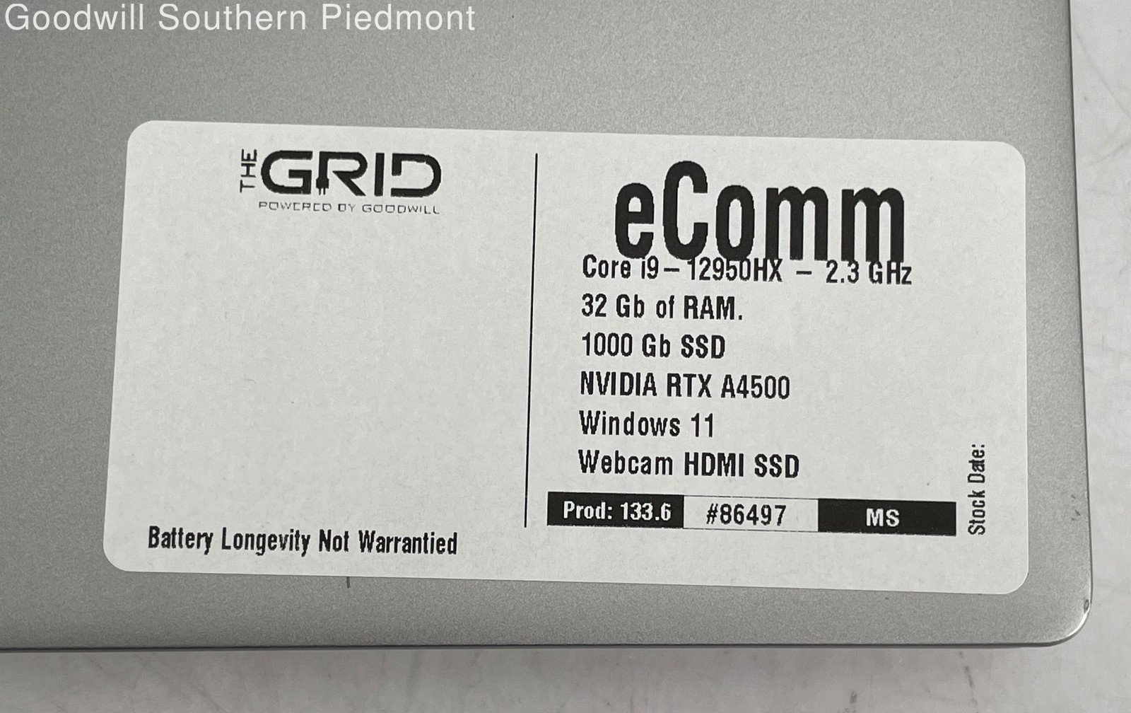 HP ZBook Fury 16 G9 Intel Core i9-12950HX 32GB RAM 1TB SSD Win 11 RTX A4500