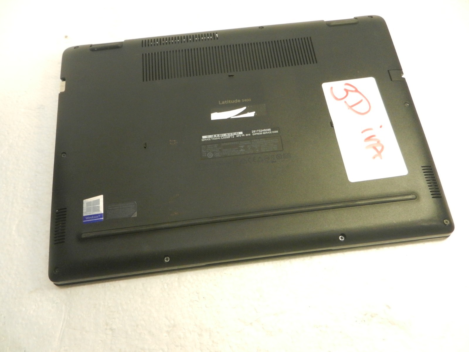 Dell Latitude 3400 Intel i5-8265U 1.6GHz 8GB RAM No Drive No OS
