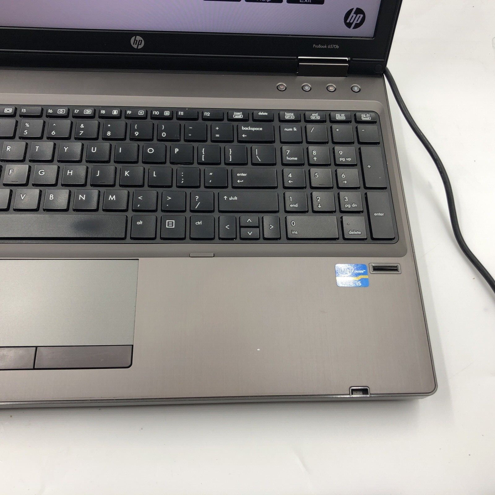 HP ProBook 6560B i5-3210M 2.5GHz 8GB 500GB HDD W10P No Battery Bios Locked