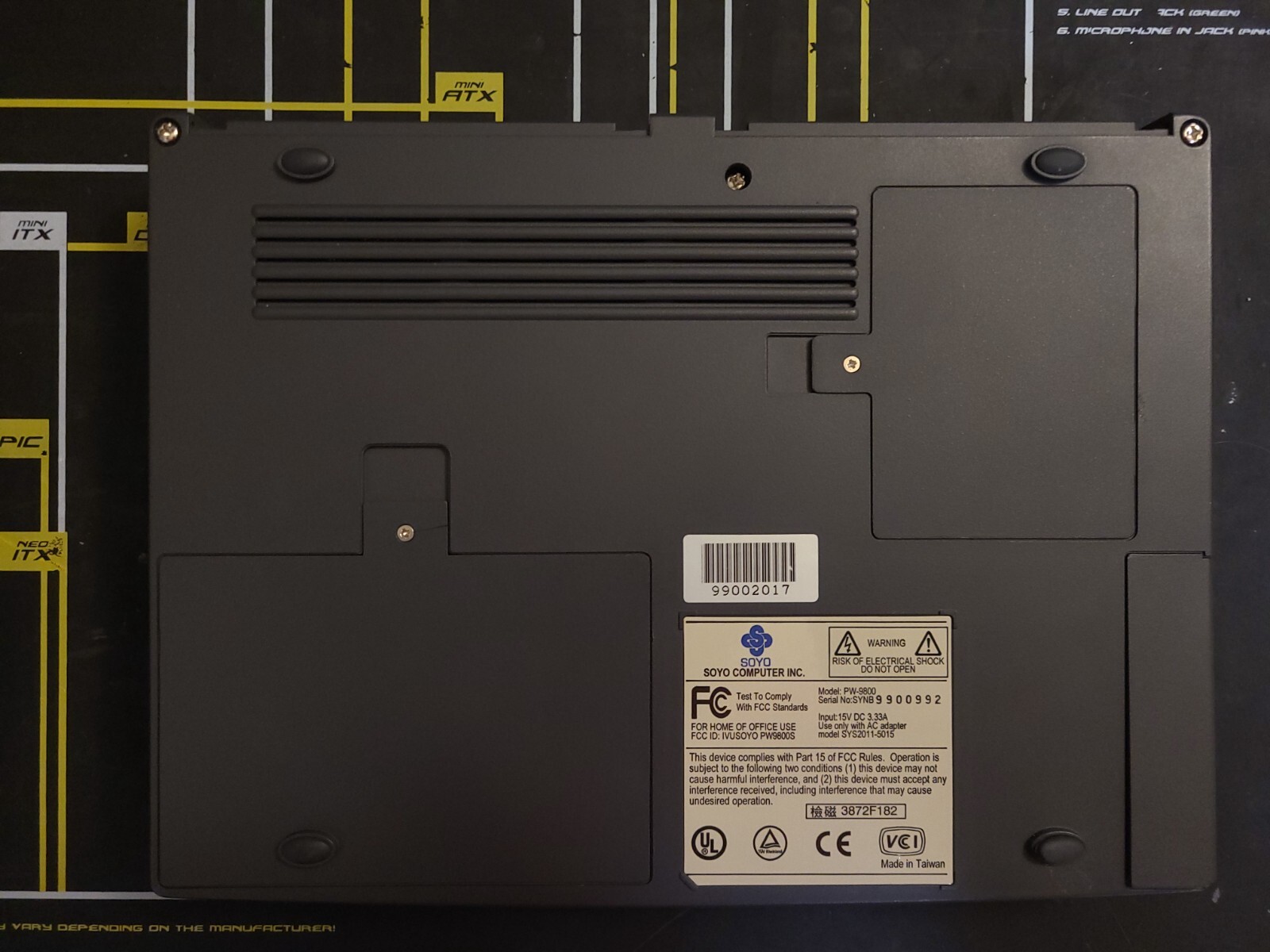 RARE Vintage Soyo PW-9800 (Cyrix MediaGX @233 MHz, 64 MB RAM, Win98SE)