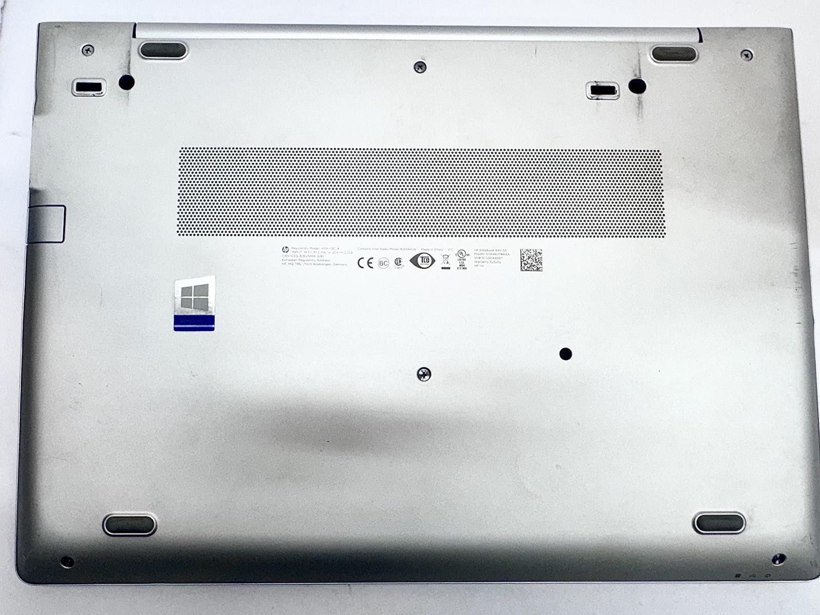 HP EliteBook 840 G5, Intel Core i5-7200U CPU @ 2.50GHz, 8GB RAM, 256GB NVMe 4350