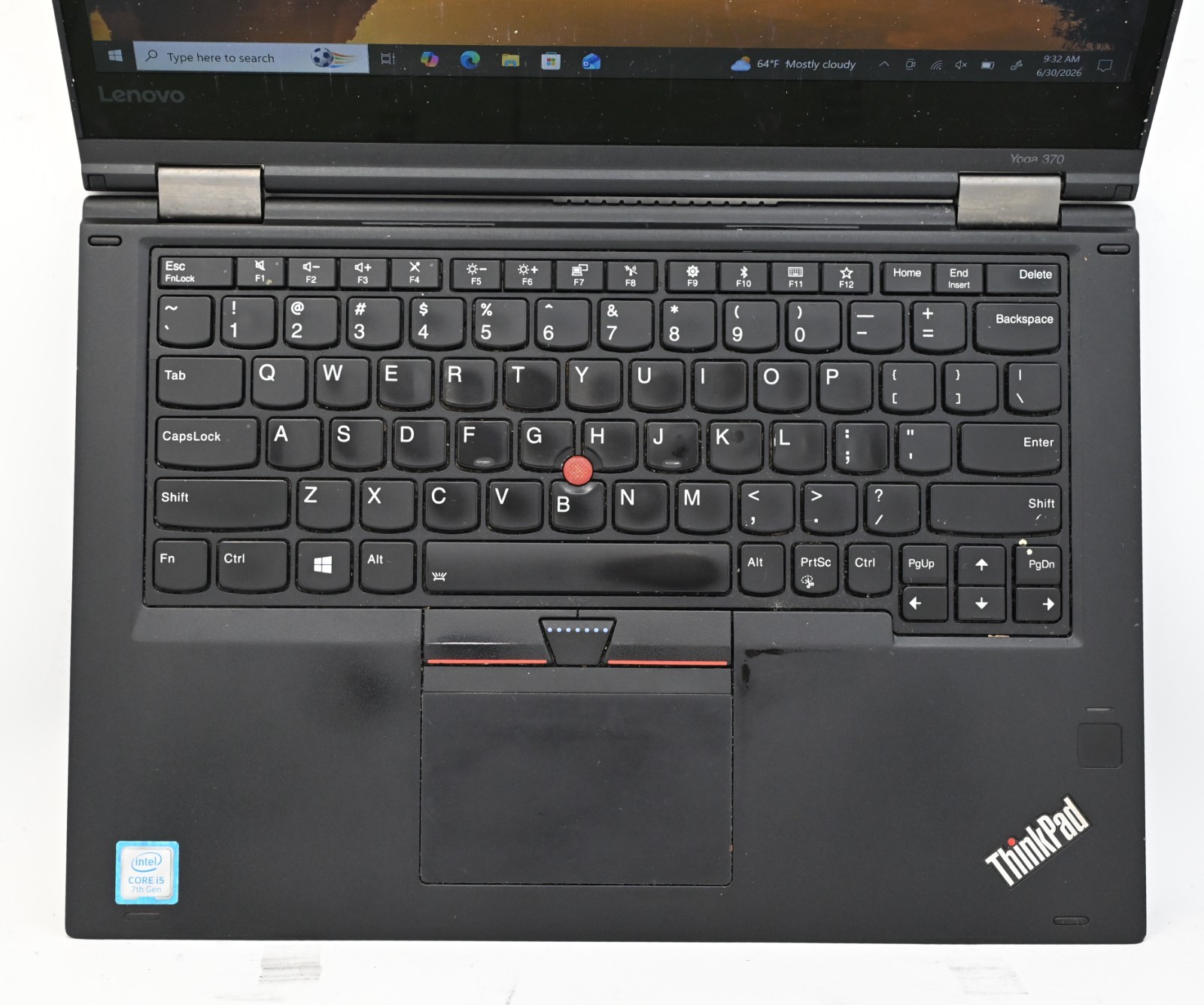 Lenovo Thinkpad Yoga 370 (2-in-1) i5-7200u 2.5GHz 8GB RAM 128GB SSD Windows 10 P