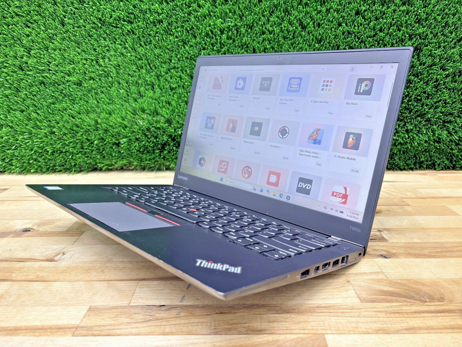 Lenovo ThinkPad T460s Intel i5-6th Gen 2.40GHz 20GB RAM 256GB SSD Win 11 Pro*
