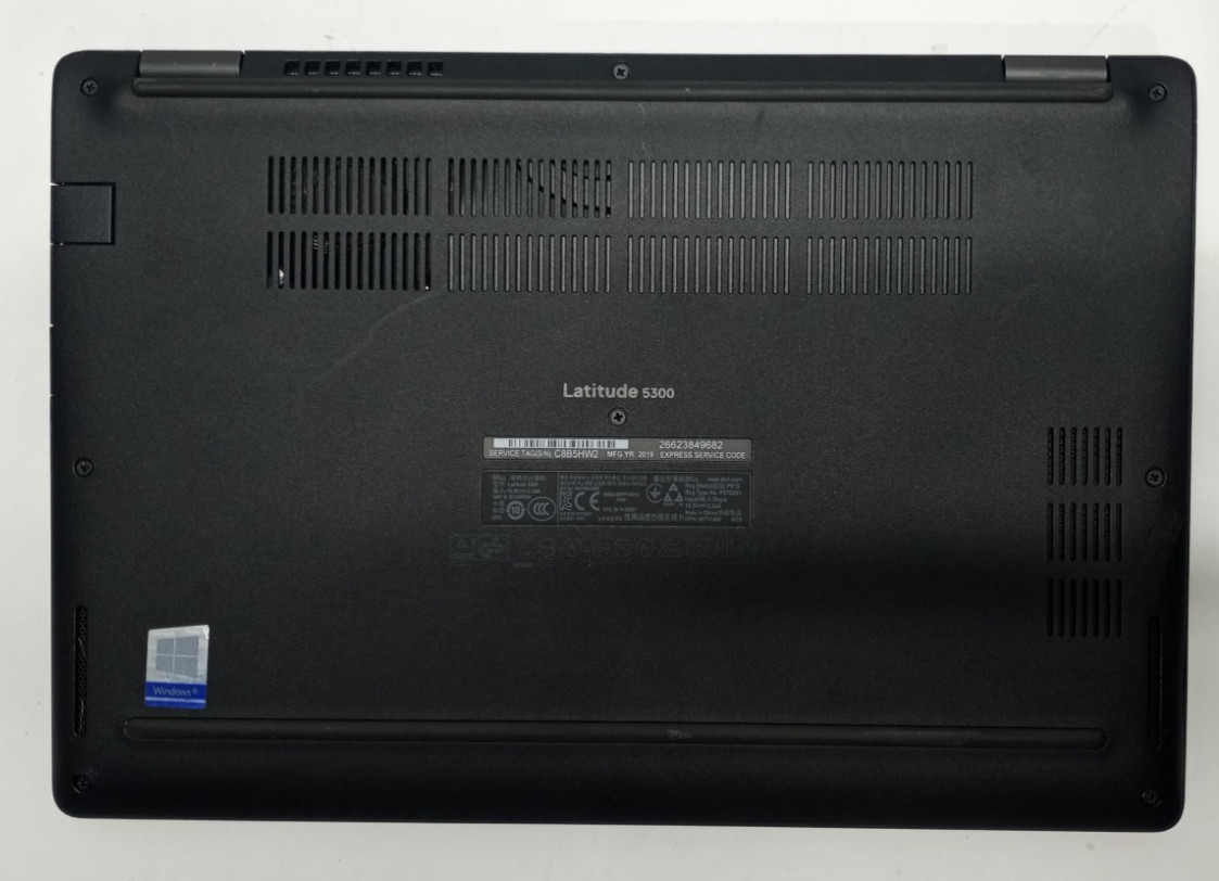 Dell Latitude 5300 13.3″FHD i5-8365U@1.60GHz 8GB RAM 256GB NVMe Win11Pro WH895!