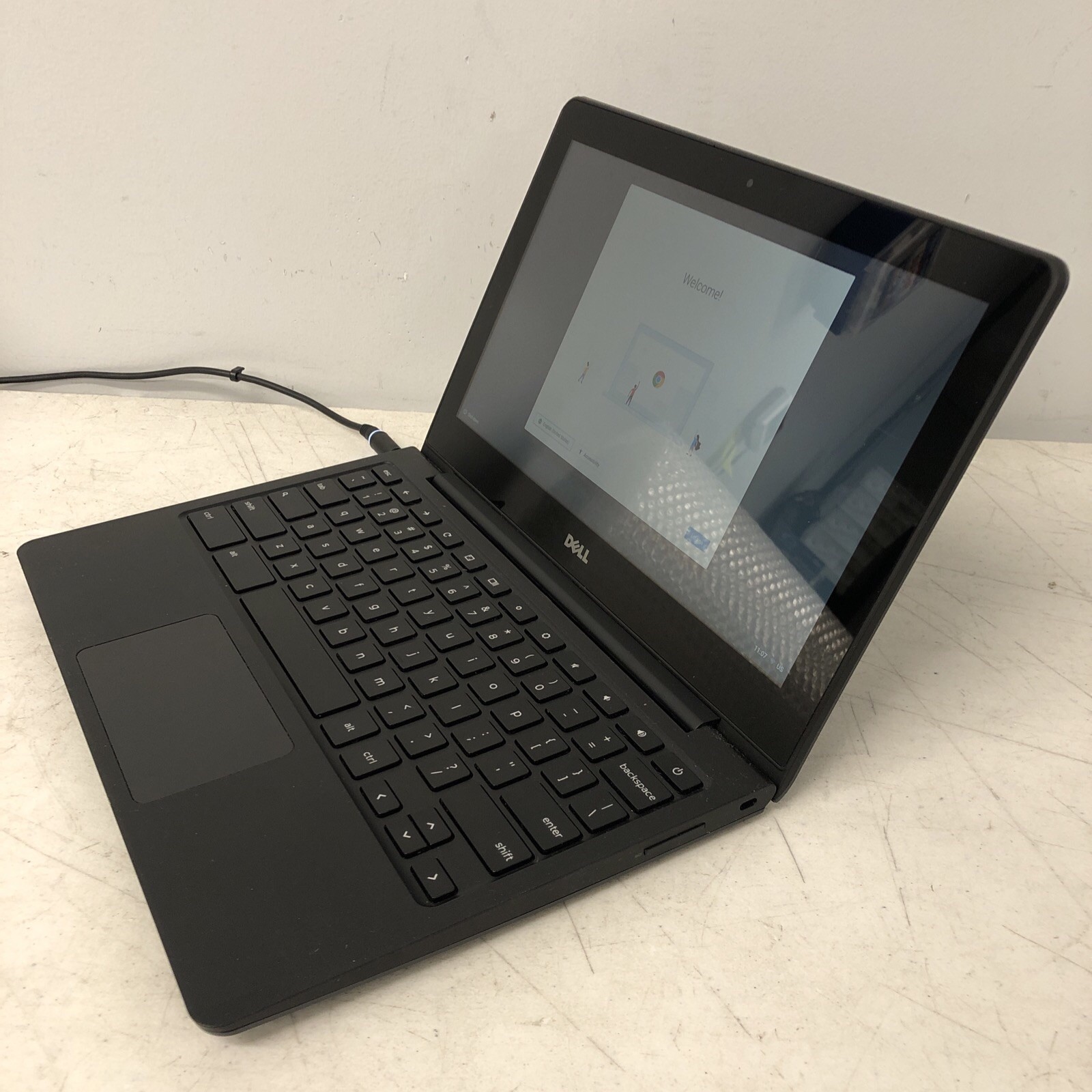 Dell Chromebook 11 Celeron 2955U 1.4Ghz 4GB Ram 16GB SSD Gray – READ