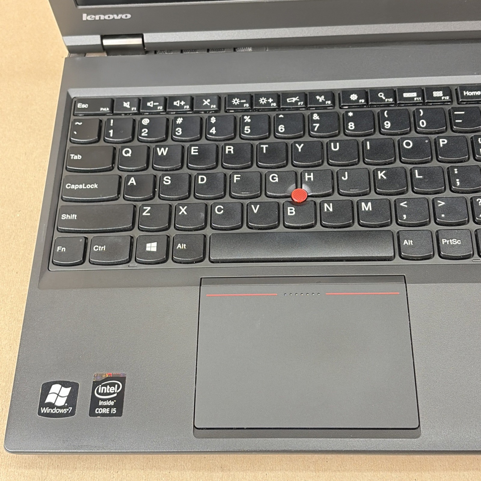 Lenovo ThinkPad T540p i5-4300M 8GB RAM Boots BIOS No OS No Charger