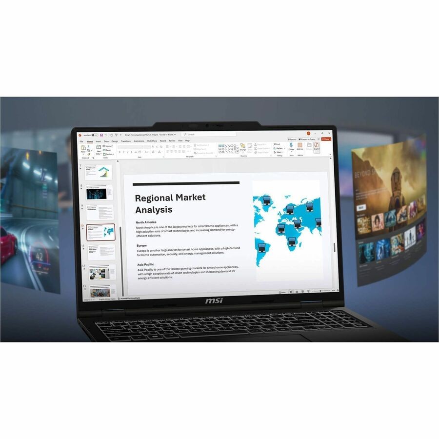 MSI Venture A16 AI A2HMTG-043US 16 Touchscreen Notebook – Full HD – AMD Ryzen 9